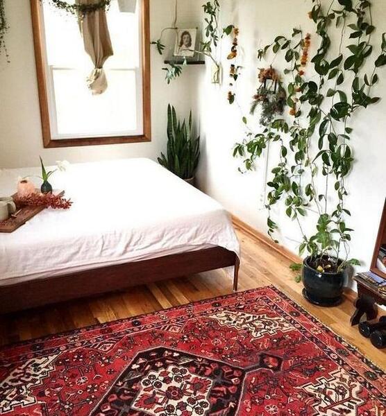 عکس ایده برای فرش اتاق خواب