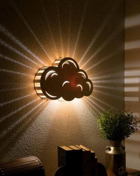 عکس ایده برای لامپ اتاق خواب