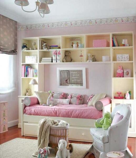 عکس ایده برای اتاق دخترانه کوچک