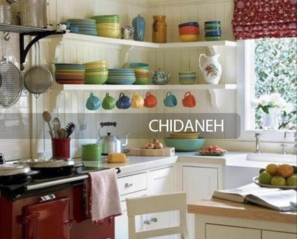 عکس ایده برای آشپزخانه کم جا