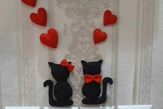 عکس ایده با نمد برای آشپزخانه