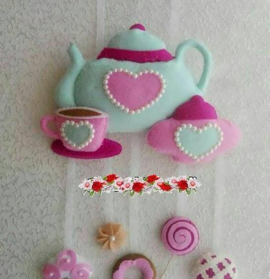 عکس ایده نمد دوزی برای آشپزخانه