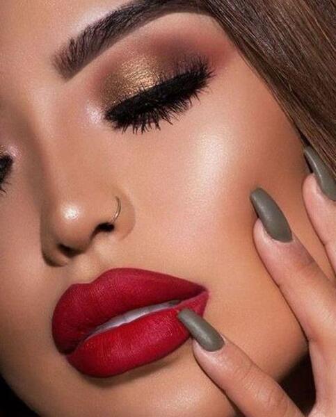 عکس ایده هایی برای آرایش صورت