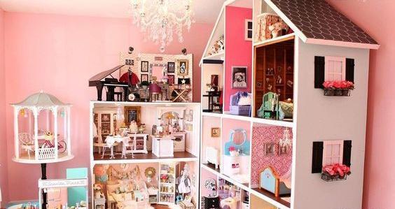 عکس ایده برای خانه باربی