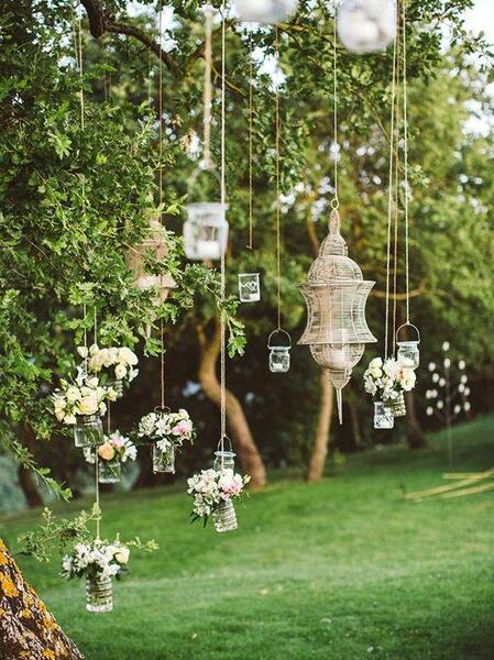 عکس ایده برای عروسی در باغ