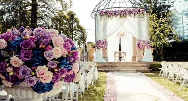 عکس ایده برای عروسی در باغ