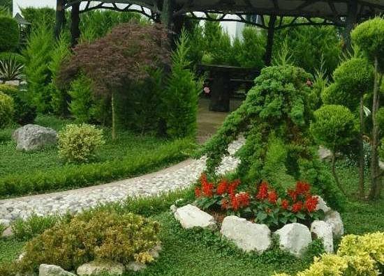 عکس ایده طراحی باغ سنتی