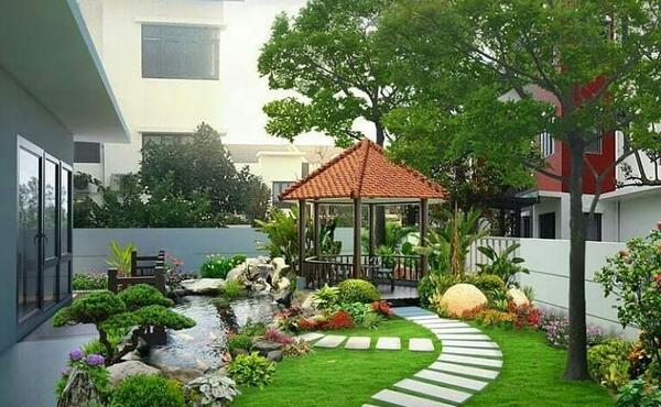 عکس ایده برای طراحی باغ