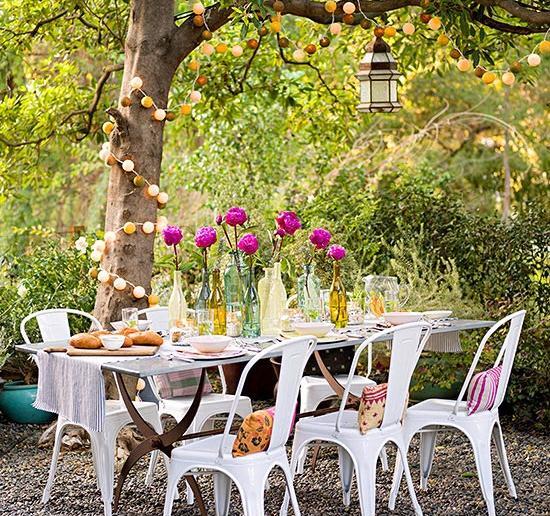 عکس ایده کم هزینه برای باغ