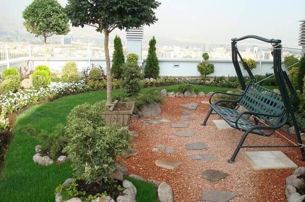 عکس ایده های کم هزینه برای باغ