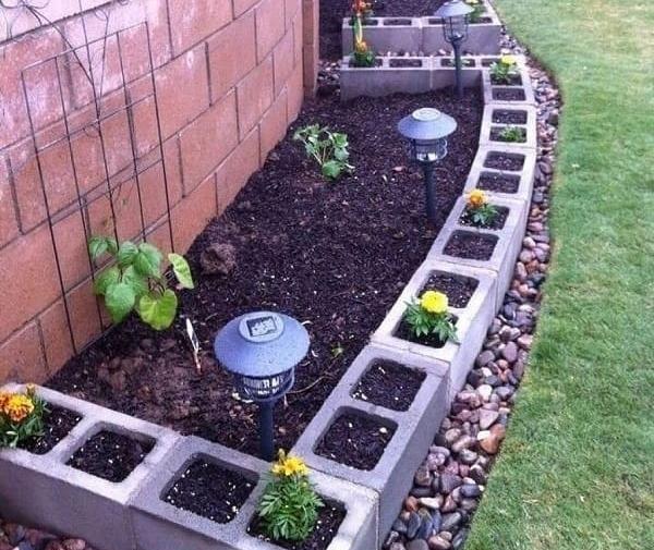عکس ایده های سیمانی برای باغ