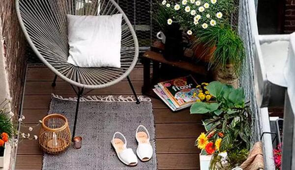 عکس ایده برای بالکن خیلی کوچک