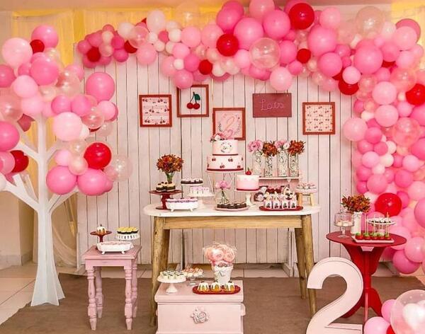 عکس ایده عکس تولد دو سالگی دخترانه