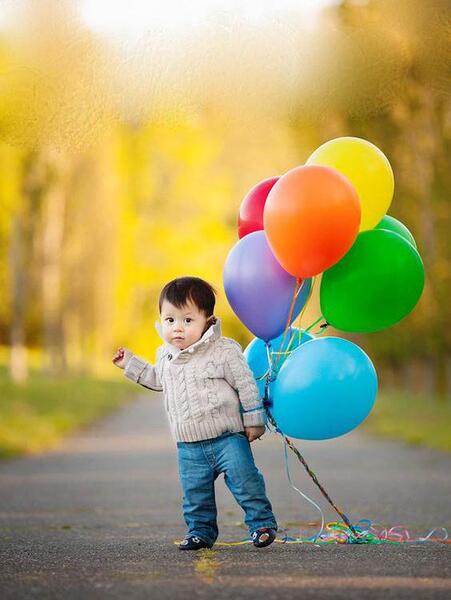 عکس ایده عکس تولد دو سالگی دخترانه