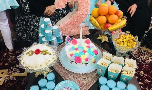 عکس ایده برای تولد دوسالگی دخترم