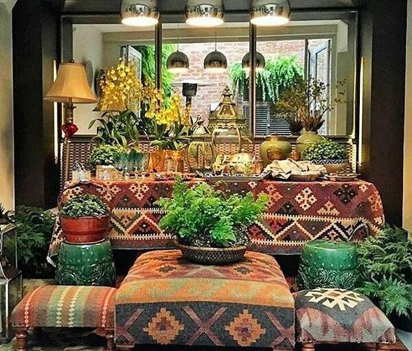 عکس ایده چیدمان سنتی خانه