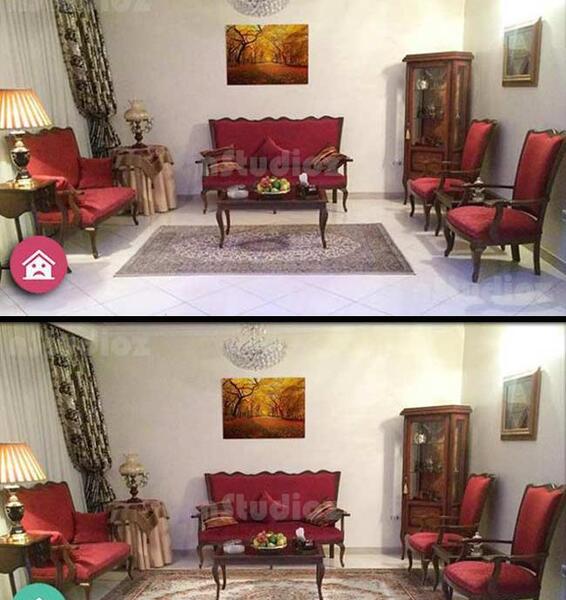 عکس ایده چیدمان خانه مستطیلی