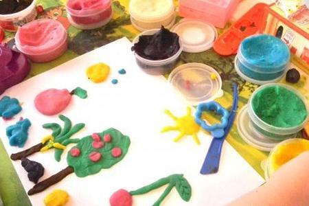 عکس ایده هایی برای خمیر بازی