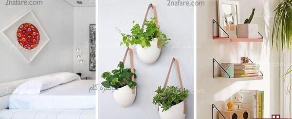 عکس ایده های دیوار اتاق خواب