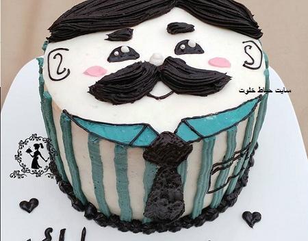 عکس ایده کیک برای روز مرد