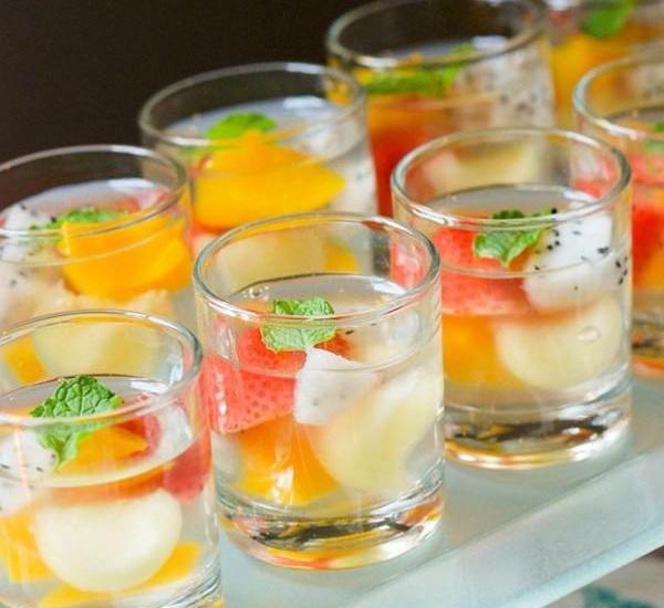 عکس ایده ژله با میوه