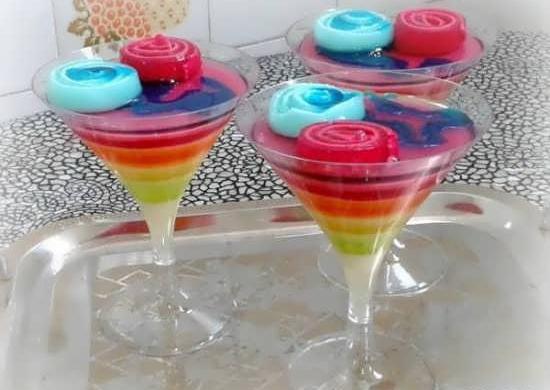 عکس ایده ژله در جام