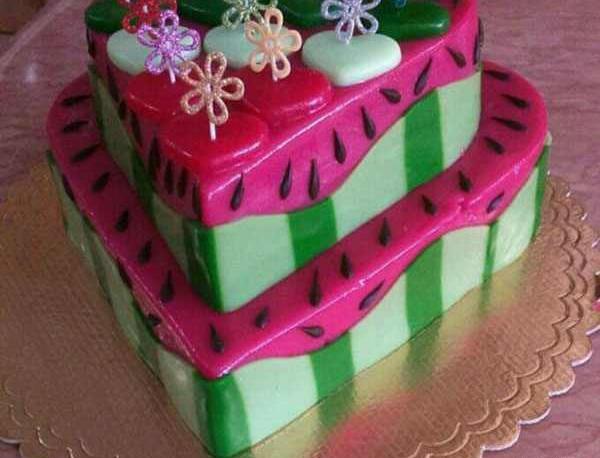 عکس ایده کیک ژله