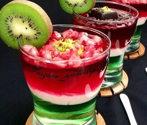 عکس ایده ژله لیوانی