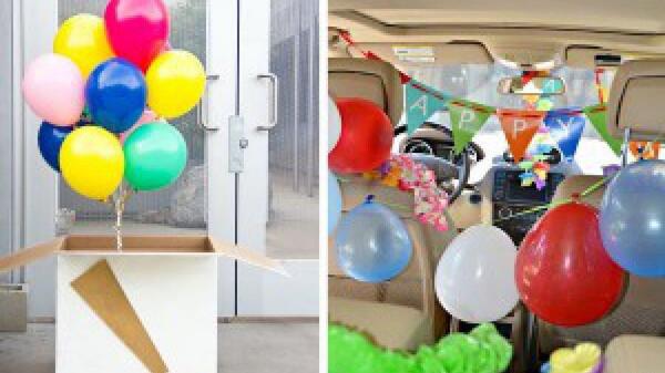 عکس چند ایده برای سورپرایز تولد