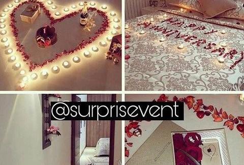 عکس ایده سورپرایز تولد عشق