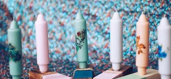 عکس ایده ی شمع سازی
