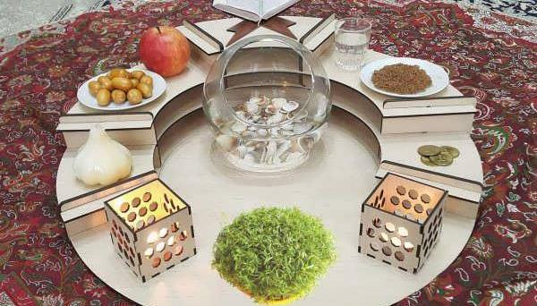 عکس ایده ظرف هفت سین دست ساز