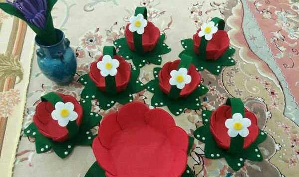 عکس ایده تزیین ظرف هفت سین