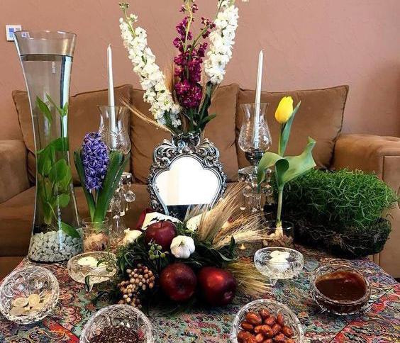 عکس ایده ساخت ظروف سفره هفت سین