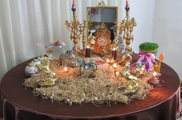 عکس ایده ساخت ظروف سفره هفت سین
