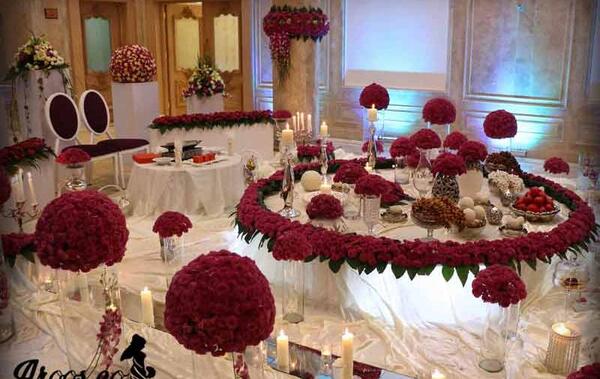 عکس ایده تشریفات عروسی