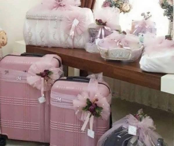 عکس ایده برای چمدان عروس