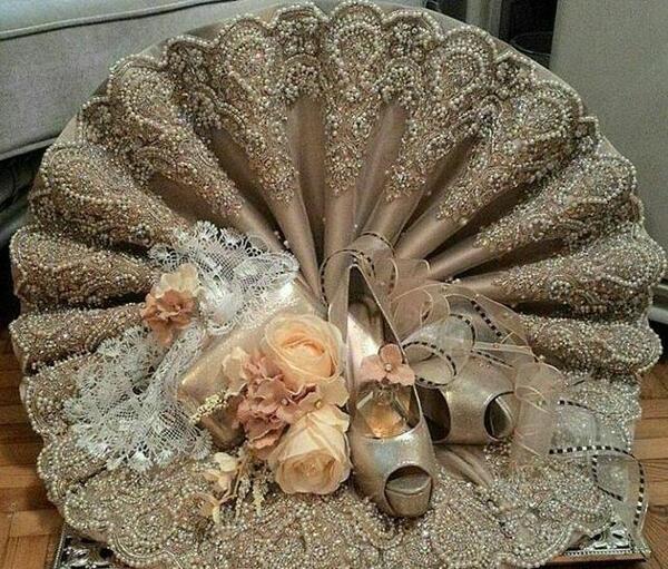 عکس ایده برای تزیین چادر عروس