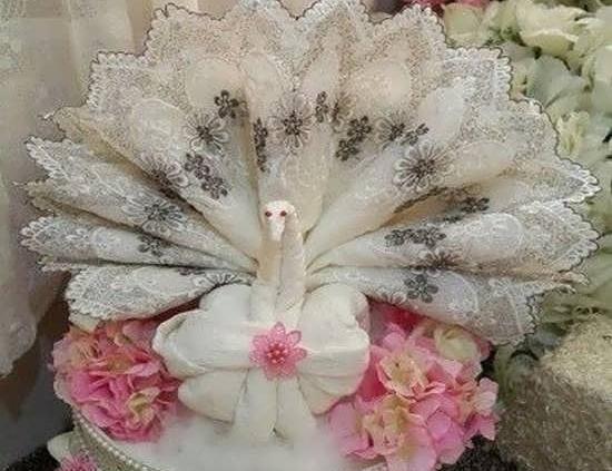 عکس ایده برای تزیین چادر عروس
