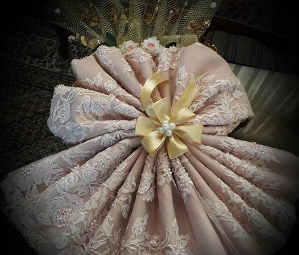 عکس ایده برای تزیین چادر عروس