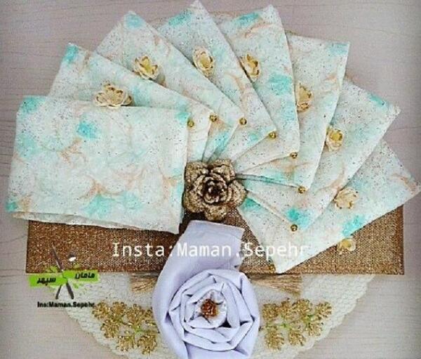 عکس ایده برای تزیین چادر عروس