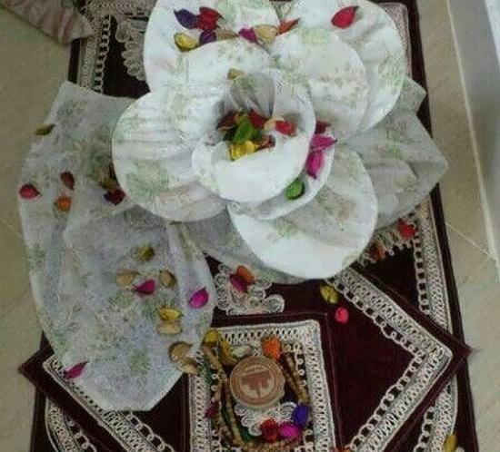 عکس ایده برای تزیین چادر عروس