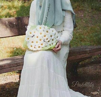 عکس ایده عروس رفته گل بچینه