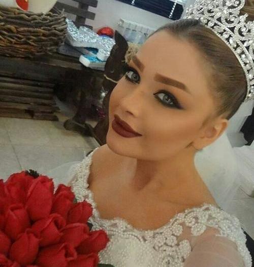 عکس ایده عروس رفته گل بچینه