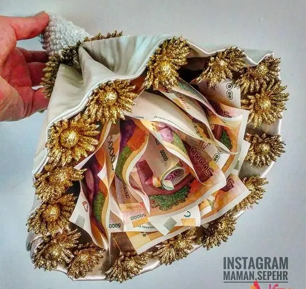 عکس ایده برای شاباش عروسی