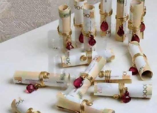 عکس ایده برای شاباش عروسی