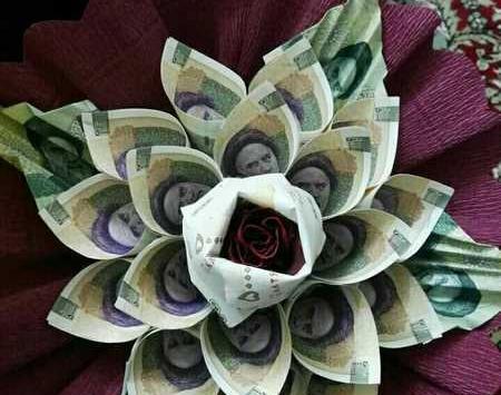 عکس ایده برای شاباش عروسی