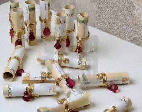 عکس ایده برای شاباش عروسی
