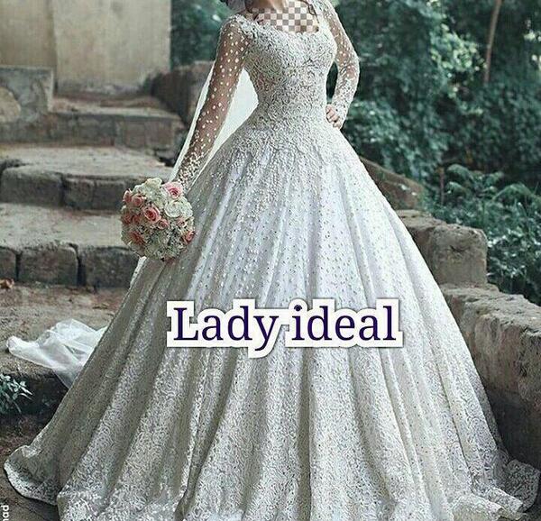 عکس ایده برای تزیین لباس عروس
