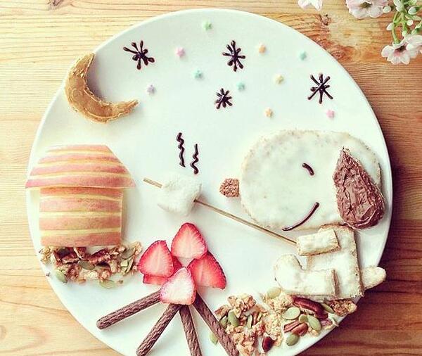 عکس ایده برای غذا خوردن
